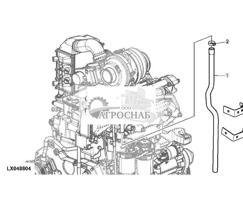Вентиляционное отверстие двигателя 
